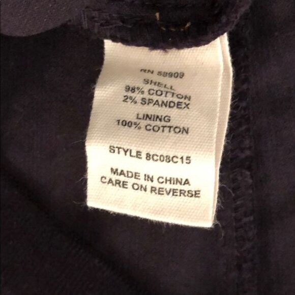 Chelsea & Violet Stretch Corduroy Eggplant Aurora Borealis Mini Skirt Medium - Picture 5 of 6